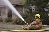 Firefighter at Work